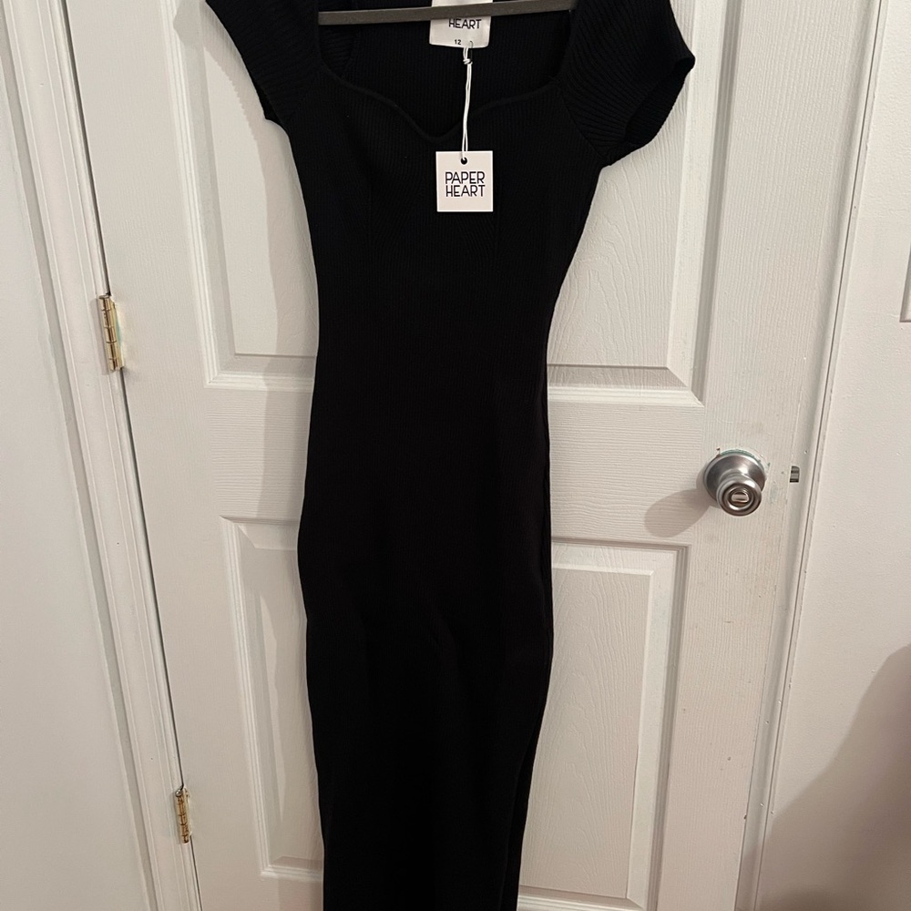Paper Heart Anthropologie Knit Sweatheart Dress - NWT - Picture 3 of 5